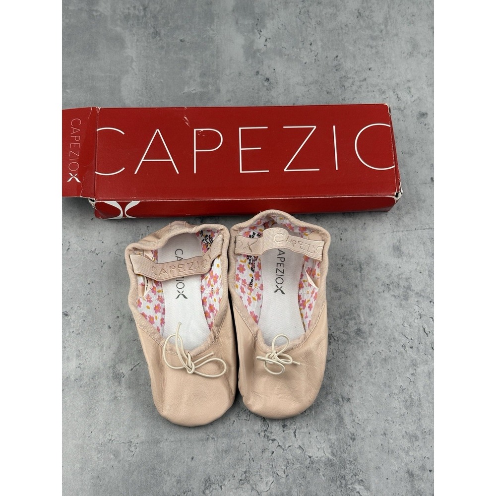 Capezio Ballet Shoes Daisy 205T Toddler Size 8.5W Pink Leather New In Box